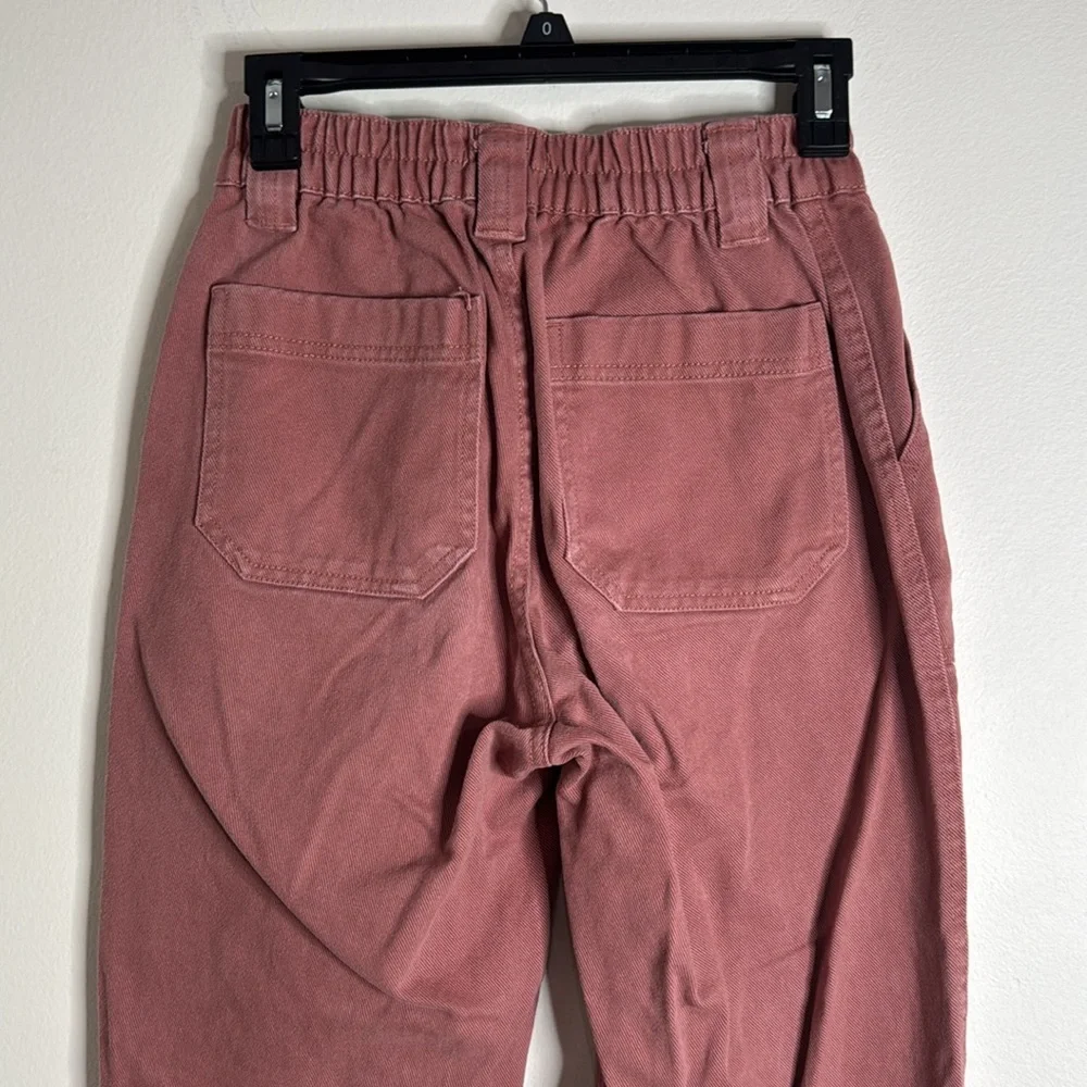 PacSun Women’s Sienna Dust Cargo Elastic Hem and Waistband Denim Pants Size XS